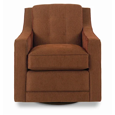 Madison Tufted Back Swivel Chair